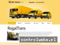 Screenshot strony www.rogaltrans.pl
