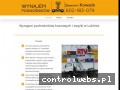 Screenshot strony wynajempodnosnikowlublin.pl