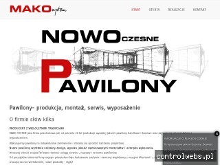 MAKO System - producent pawilonów