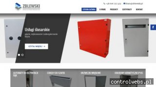 ZBLEWSKI ADAM obudowy metalowe produkcja