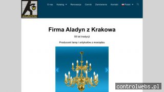 ALADYN relikwiarz mosiądz kraków