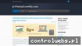 Screenshot strony ja-pieniadz.weebly.com