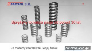Produkcja sprężyn - spretech.com.pl