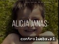 Screenshot strony alicjajanas.pl