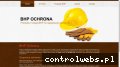 Screenshot strony bhpochrona.pl