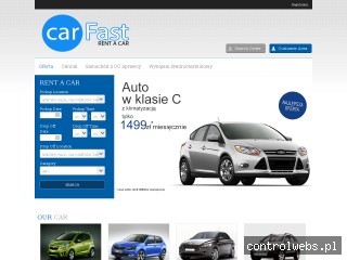 Carfast.pl - wypożyczalnia samochodów Gorzów