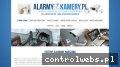 Screenshot strony alarmy24kamery.pl