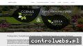 Screenshot strony www.cornus-ogrody.eu