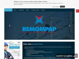 REMOMPAP konstrukcje hal magazynowych Poznań