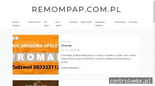 REMOMPAP konstrukcje hal magazynowych Poznań