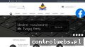 Screenshot strony laserland.com.pl