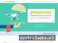 Screenshot strony ubezpieczdrona.com