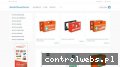 Screenshot strony www.trust-bhp.pl