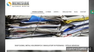 MENESIAK starocie poznań