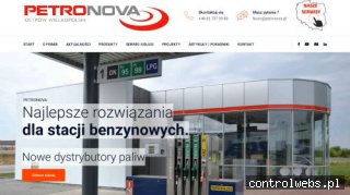 PETRONOVA dystrybutory paliw
