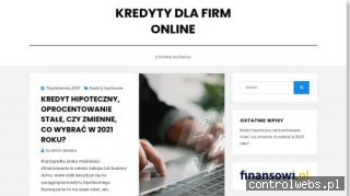Kredyt dla nowych firm