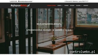 NajlepszeRolety.PL - Najlepsze Rolety, Żaluzje, Moskitiery