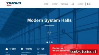 Projektowanie hal stalowych - Traskostal