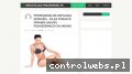 Screenshot strony wrastajacypaznokiec.pl