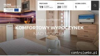 FAJNE APARTAMENTY pokoje nad morzem dla rodzin z dziećmi