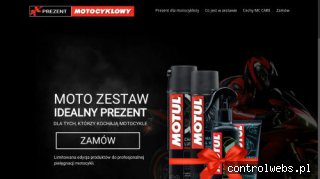 Prezent dla motocyklisty