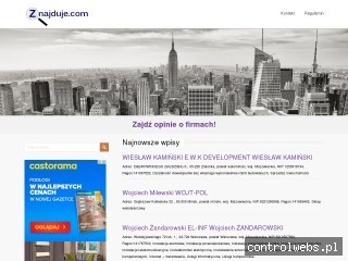 Internetowa baza firm - Znajduje.com