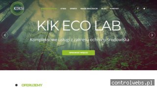 KIK ECO LAB dokumentacja inwentaryzacji