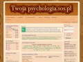 Screenshot strony www.psychologia.sos.pl