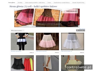 Li-zell | Halki tiulowe i ślubne, spódnice tiulowe