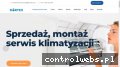 Screenshot strony www.klimatyzacja-wroclaw.net.pl