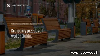 Ławki miejskie i parkowe - produkcja