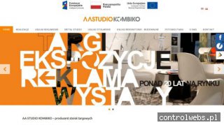 AA STUDIO KOMBIKO Systemy wystawiennicze