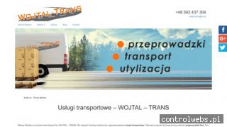 WOJTAL-TRANS wywóz gabarytów