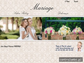 Suknie ślubne - Salon Mariage