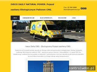 Iveco Daily Natural Power - Ekologiczny pojazd zasilany CNG