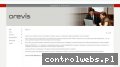 Screenshot strony orevis.pl