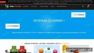Sklep z odżywkami e-Forma
