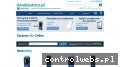 Screenshot strony www.analizatory.pl