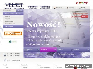 Akcesoria do okien - Velset