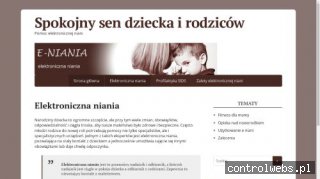 Przyczyny SIDS
