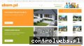 Screenshot strony www.dom.pl