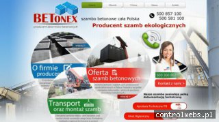 Szamba betonowe produkcja i sprzedaż