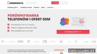 Ranking sieci komórkowych - Komórkomat