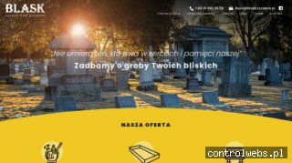 BLASK mycie grobów szczecin
