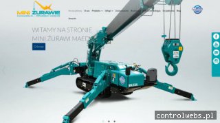 Mini Żurawie usługi dźwigowe mazowieckie