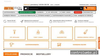 Artykuły malarskie i metalowe - Sklep MetalTech