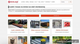 ZIEGLER STUDIO donice beton architektoniczny