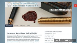 MARIUSZ BUKOWSKI notariusz bytom