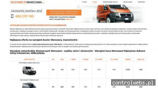 Wypożyczalnia busów, wynajem samochodów dostawczych