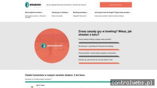 Wszysztko o kręglach-bowlingowo.com.pl